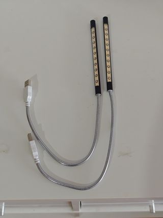 2 Lámparas LED USB Flexibles