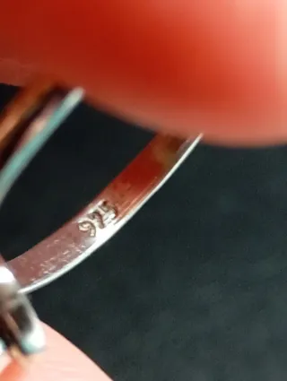 Anillo Plata Ley topacio místico