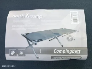 Amaca pieghevole in tessuto e metallo L in alluminio