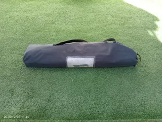 Amaca pieghevole in tessuto e metallo L in alluminio