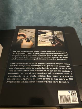 Guía Preparación Instructor Tiro Seguridad Privada