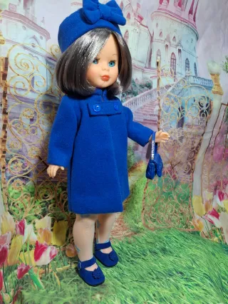 Muñeca Nancy Famosa Customizada Azul