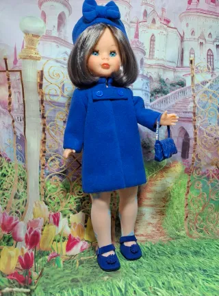 Muñeca Nancy Famosa Customizada Azul