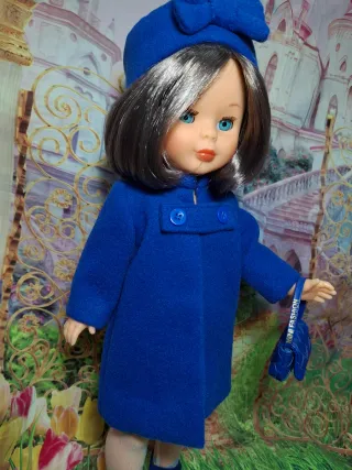 Muñeca Nancy Famosa Customizada Azul
