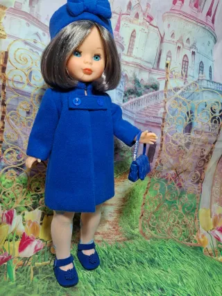 Muñeca Nancy Famosa Customizada Azul