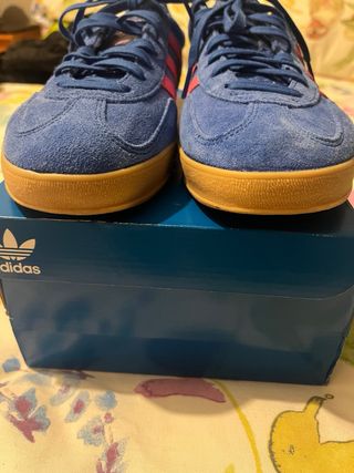 Adidas Gazelle Azul y Rosa