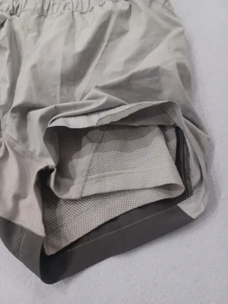 Salomon Pantalón Corto Malla Talla S Beige