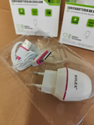 Caricabatteria USB BOLEX per smartphone e tablet