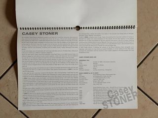 Calendario Ducati Corse Ufficiale 2008