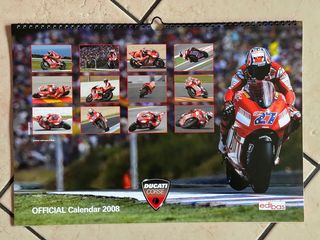 Calendario Ducati Corse Ufficiale 2008