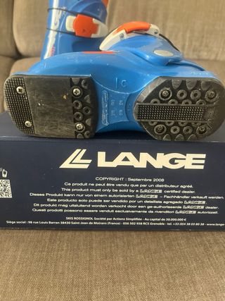 Botas de esquí infantiles Lange 17.5