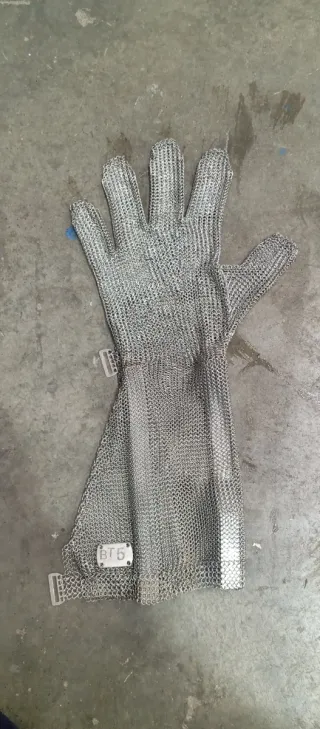 3 Guantes de Malla Metálica