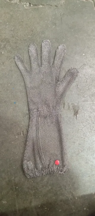 3 Guantes de Malla Metálica