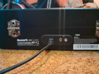 Maletín Tocadiscos Numark PT01 Touring Negro.