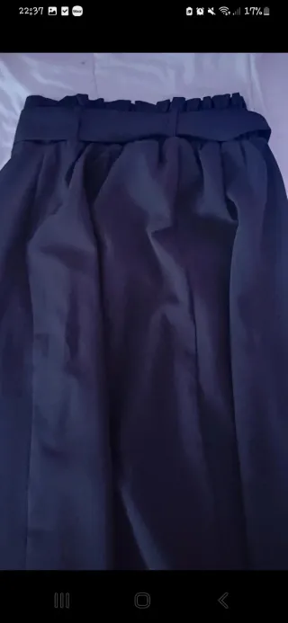 Falda midi negra talla XS/S