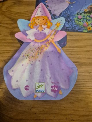 Puzzle Djeco Hada 36 piezas +4 años
