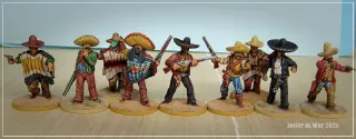 Banda Mexicana 3D Impresa Dead Man's Hand