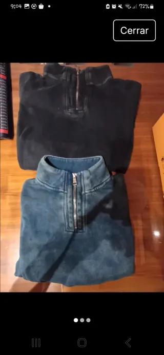 2 Sudaderas Cortas Talla S