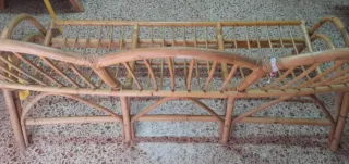 Sofás de mimbre 3 plazas y de 2