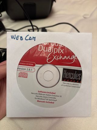 Webcam Hercules Dualpix Exchange USB