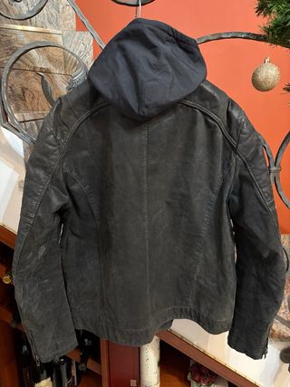 Giubbino Biker Vera Pelle Vintage