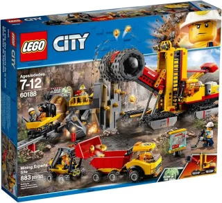 LEGO City 60188 Sitio de Mineros Expertos