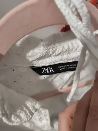 Blusa Zara S Encaje