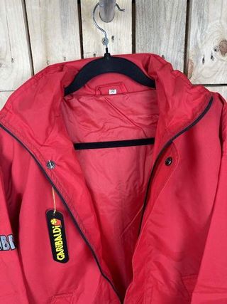 Chaqueta T-M Chubasquero Garibaldi Rojo