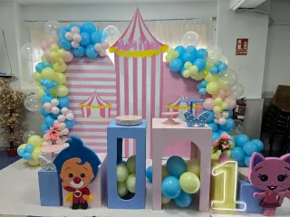 Alquiler material para cumpleaños