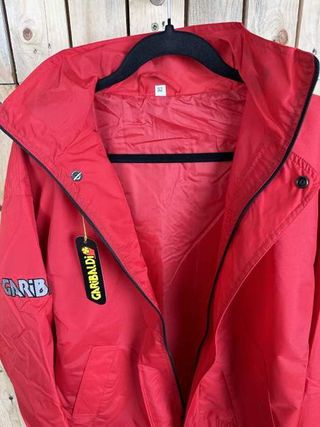 Chaqueta T-L Chubasquero Garibaldi Rojo 2