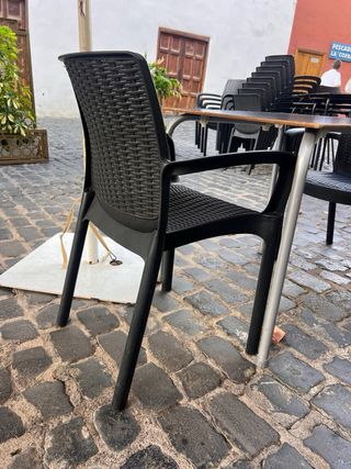 Seggiole da terrazza in stile rattan - 30 unità