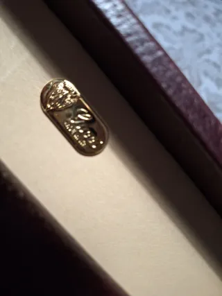 Valigetta Vintage Gucci Dorato e Bordeaux