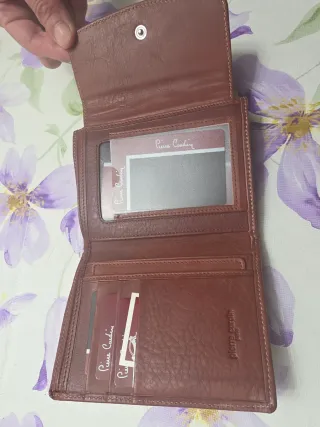 Cartera de piel Pierre Cardin