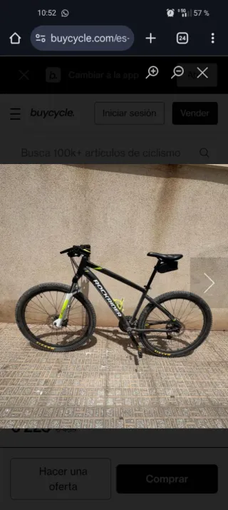 Vendo o cambio Bicicleta Rockrider ST520  27.5