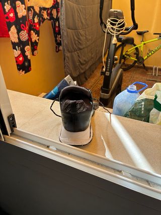 Zapatillas Lacoste Negras y Blancas