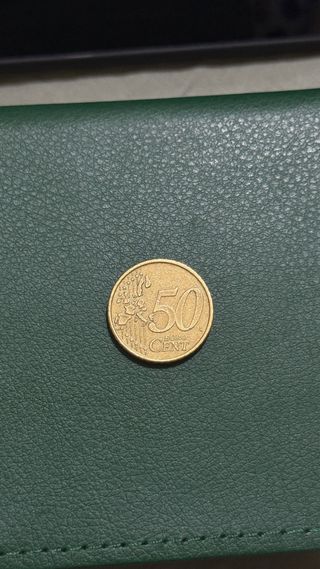 Moneda 50 Céntimos Portugal 2002