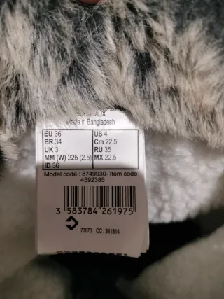 Botas de nieve para niña moradas