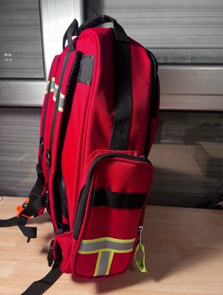 Mochila Sanitaria de Emergencias Roja