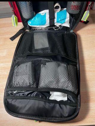 Mochila Sanitaria de Emergencias Roja