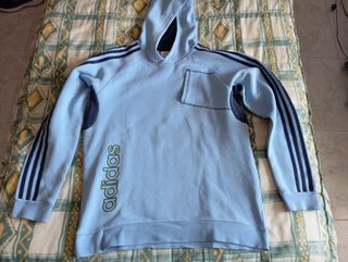 Felpa Adidas Vintage Blu