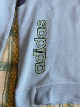 Felpa Adidas Vintage Blu