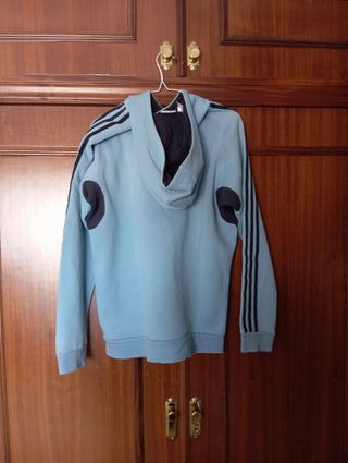 Felpa Adidas Vintage Blu
