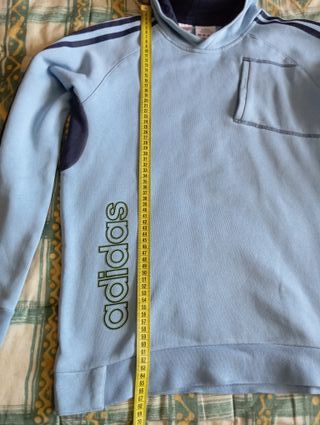 Felpa Adidas Vintage Blu