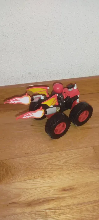 Coche Monstruo Rojo Swamp Riders