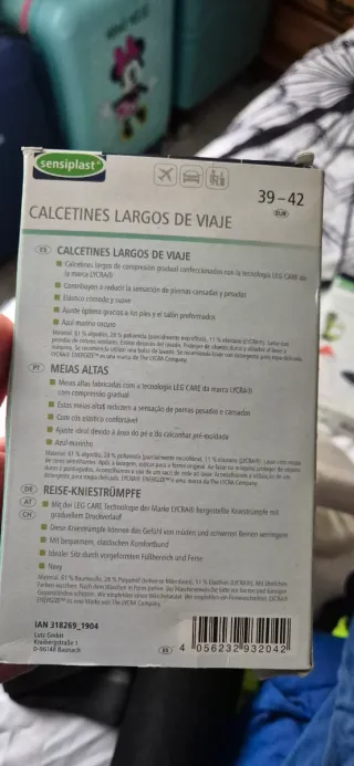 Calcetines ejecutivos negros talla única