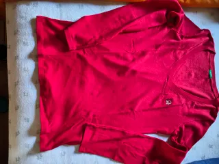Maglia Benetton rossa donna