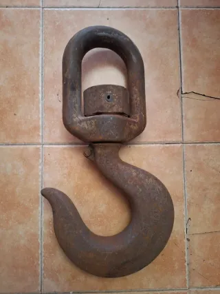Gancho de carga industrial