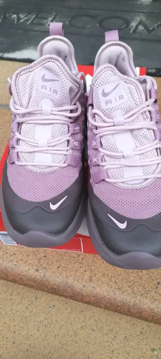 Zapatillas Nike Air Max Thea Metalic Mujer Rosa/Gr