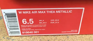 Zapatillas Nike Air Max Thea Metalic Mujer Rosa/Gr