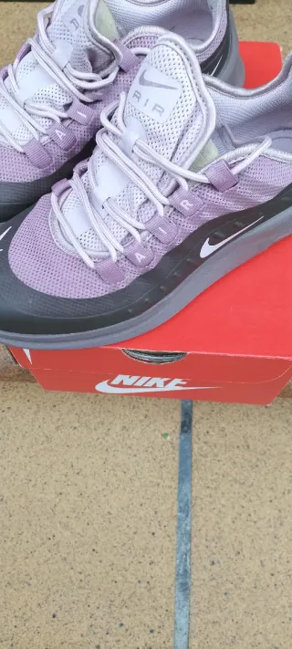 Zapatillas Nike Air Max Thea Metalic Mujer Rosa/Gr